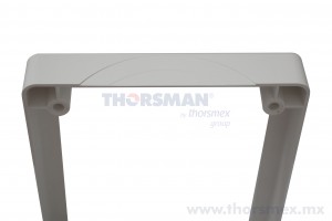 THOR-10001-11002 - 10001-11002 BASE DE MINICOLUMNA PARA CANAL DE PISO BLANCA THORSMANN