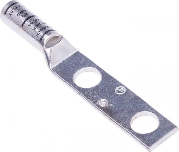 HAR-GECLB62A - GECLB62A TERMINAL DE COMPRESIÓN 6AWG, 2 AGUJEROS P/PERNO 1/4 SEPARACIÓN DE 0.625" - 5/8"