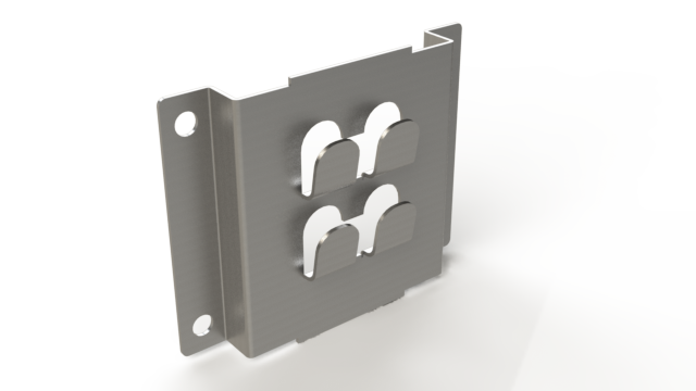 BASOR-2-0355 - 2/0355 SOPORTE TIPO TRAPECIO PARA SUSPENSION LATERAL  SL GS