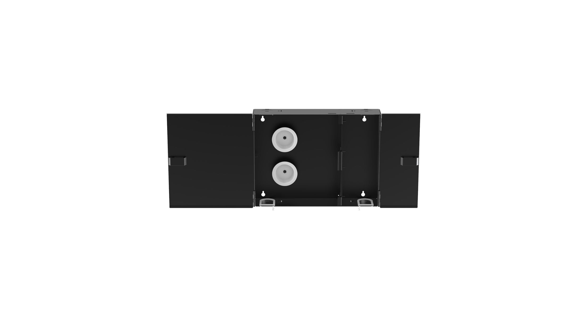 PAND-FWME4 - FWME4  CAJA DE FIBRA PARA MONTAJE EN PARED, 4 PUERTOS FAP