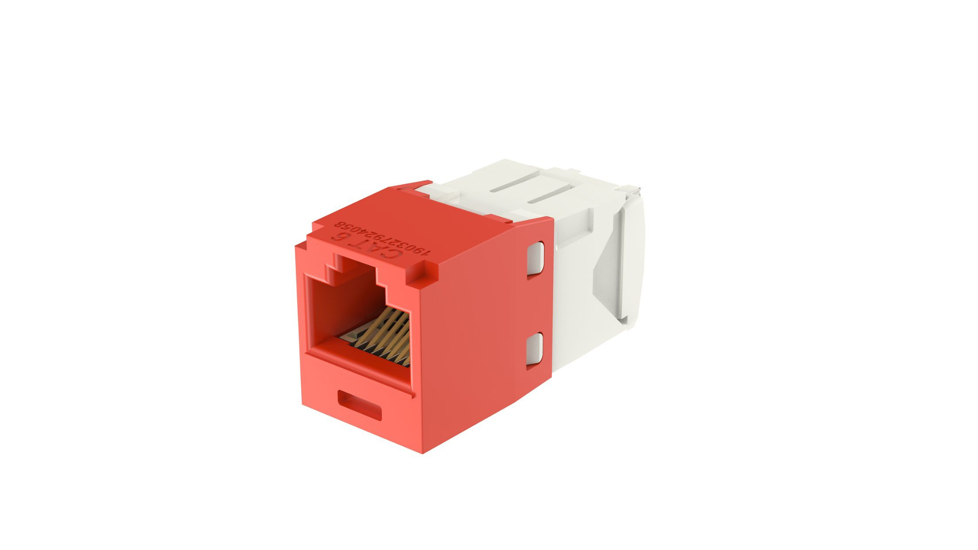 PAND-CJ688TGRD - CJ688TGRD INSERTO KEYSTONE JACK ROJO CAT.6 8POS MINICOM