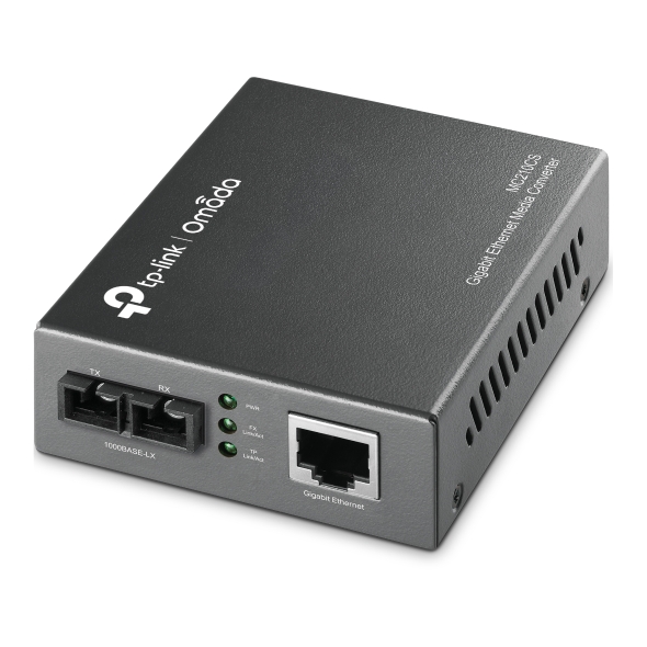 TL-MC210CS - MC210CS MEDIA CONVERTER GIGABIT, SC A RJ45, SM 15KMS