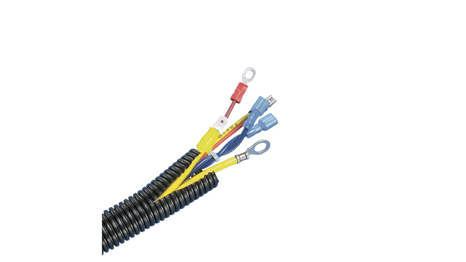 PAND-CLT50F-C4 - CLT50F-C4 PIE TUBO CORRUGADO CON RANURA 0.50X100 AMARILLO