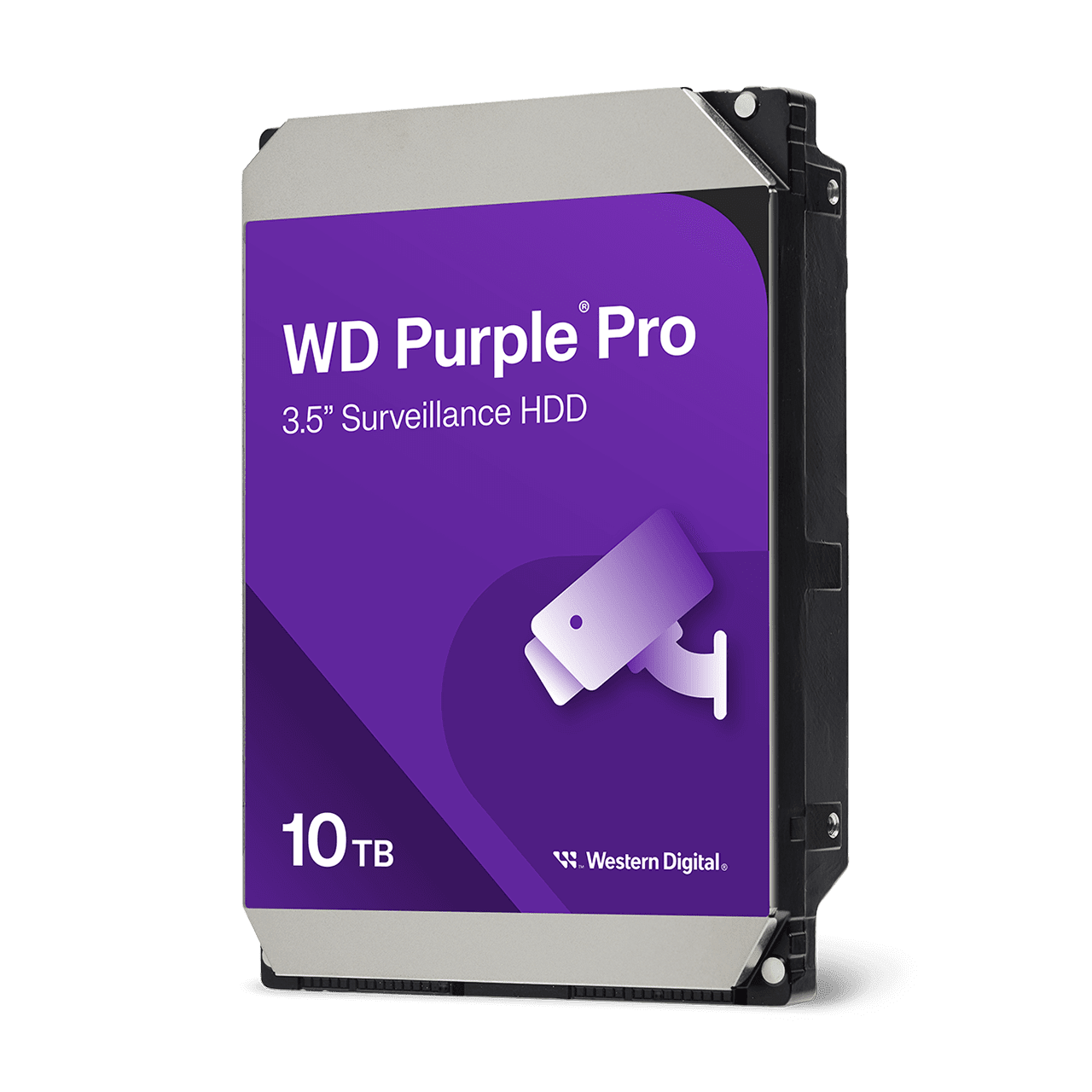 HIK-WD102PURP - WD102PURP DISCO DUROPARA VIGILANCIA WESTEM DIGITAL PRO 3.5" 10TB, SATA, 6 gbits 512MB