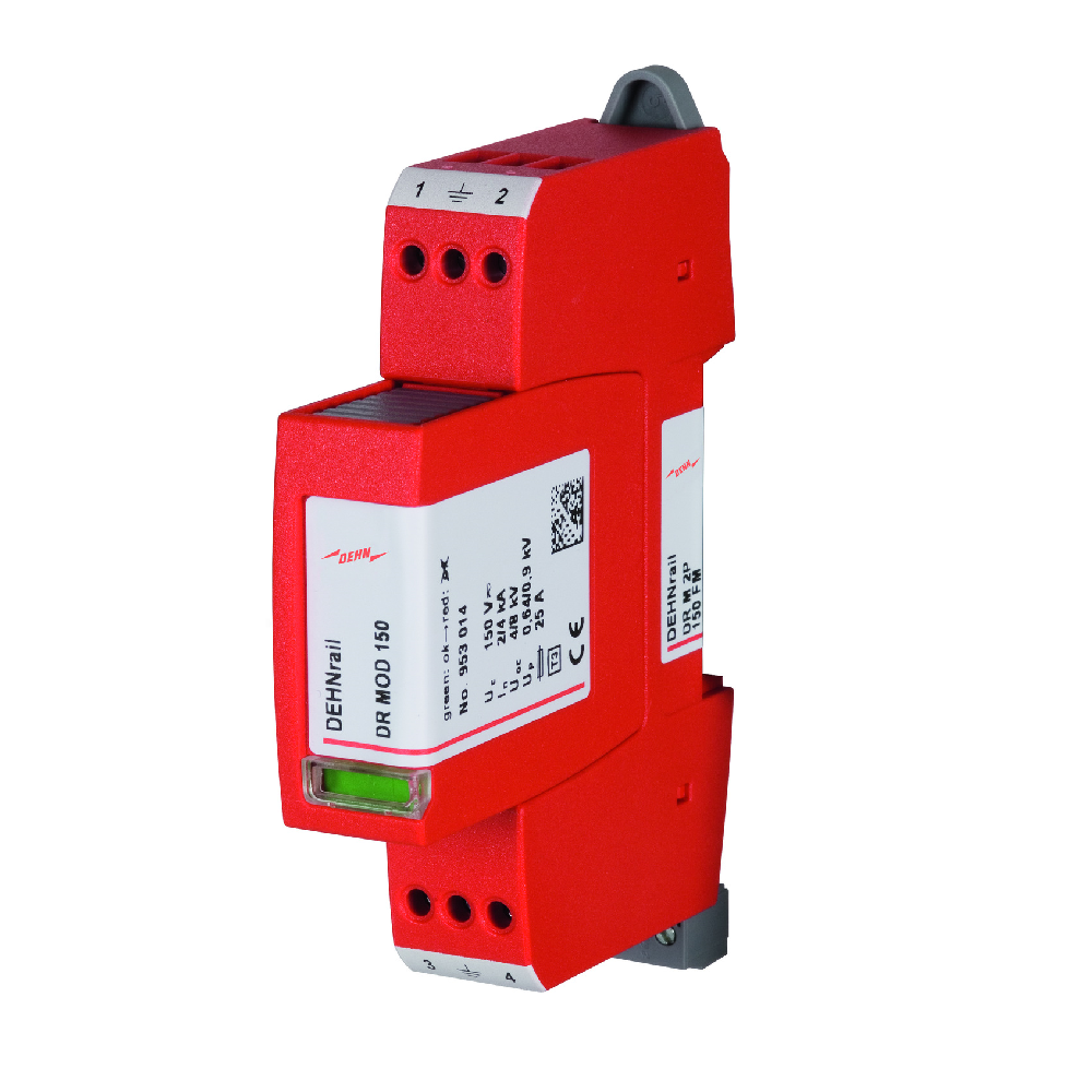 DEHN-953209 - 953209 SUPRESOR DE PICOS TIPO 3 BIPOLAR PARA EQUIPO FINAL, 120V 60HZ AC Y 150V DC SEÑAL FM