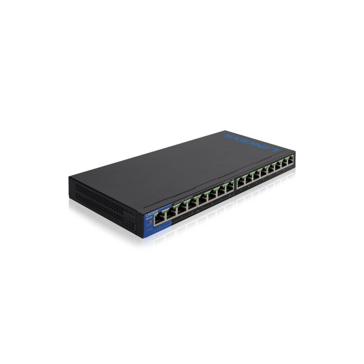 CISCO-LGS116P - SWITCH 16 PUERTOS 8X10X1000 (PoE+9 LGS116P LINKSYS