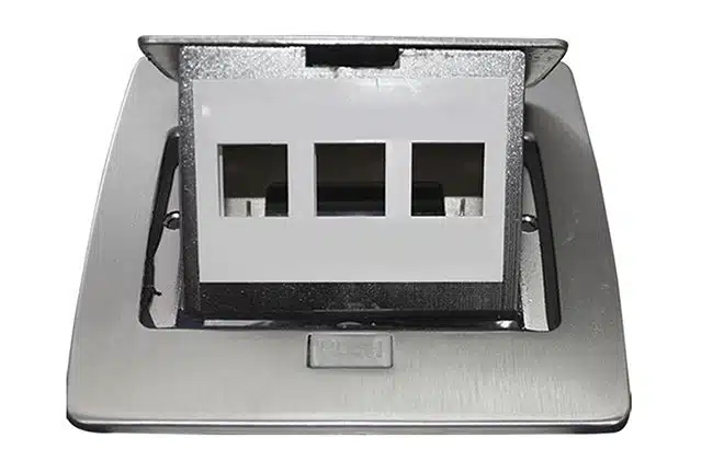 THOR-11000-21202 - 11000-21202 MINI CAJA DE PISO DE DATOS CUADRADA, ACERO