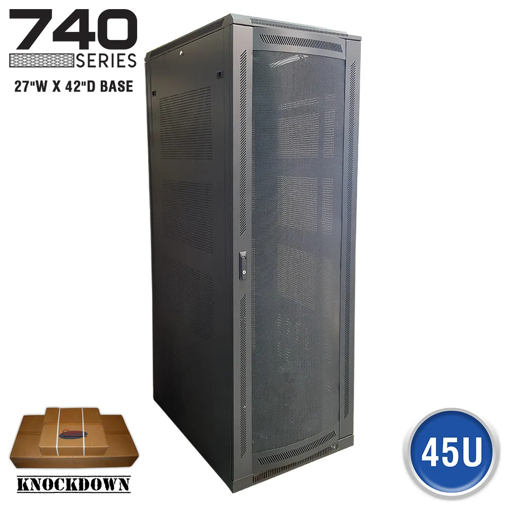 Q-FE7419-45-02K - FE7419-45-02K Gabinete de Piso para Servidor 19 "X42",45 RMS