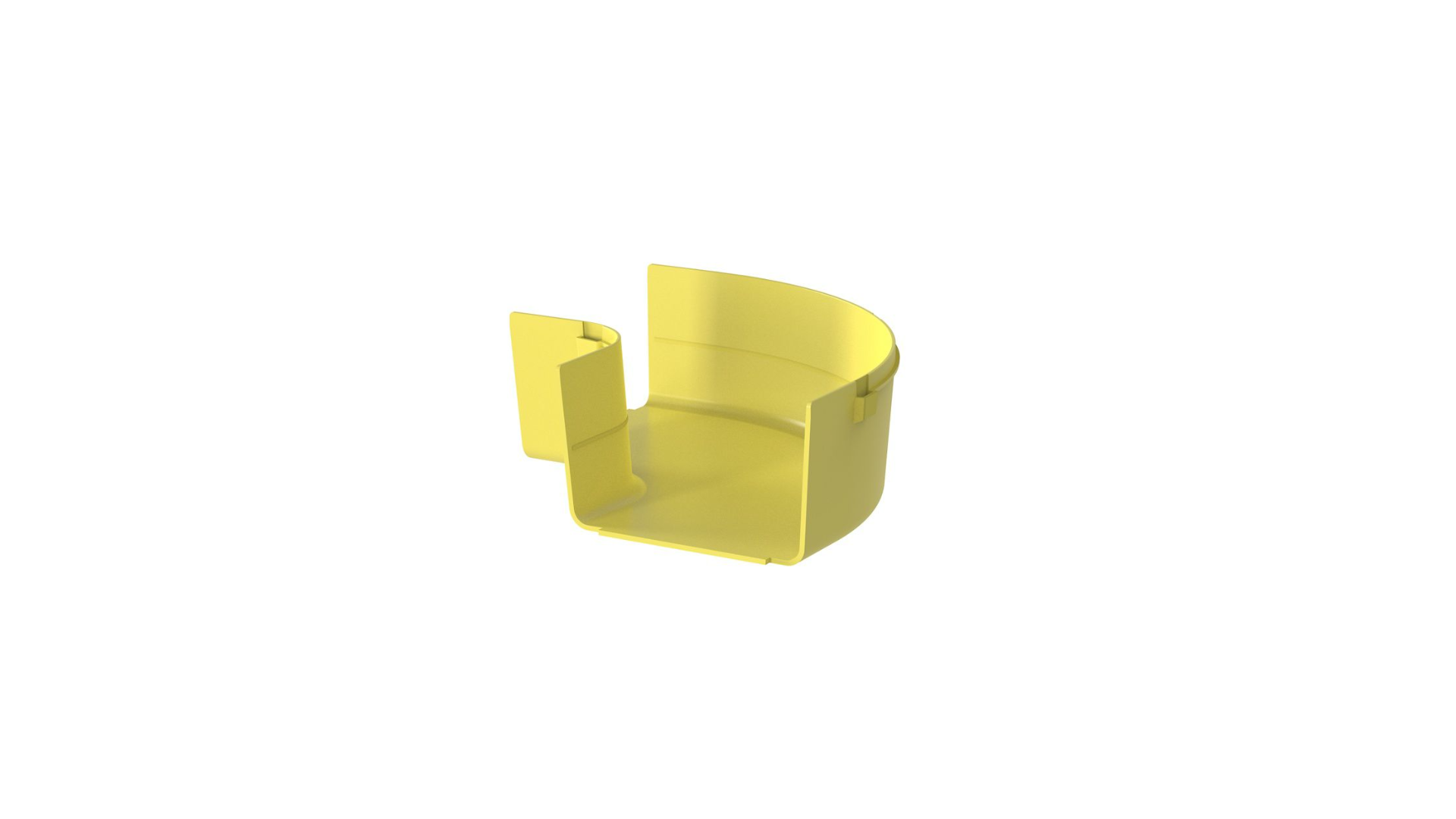 PAND-FRRA6X4LYL - FRRA6X4LYL VUELTA HORIZONTAL ANGULO 90 GRADOS  6" X 4" YL 