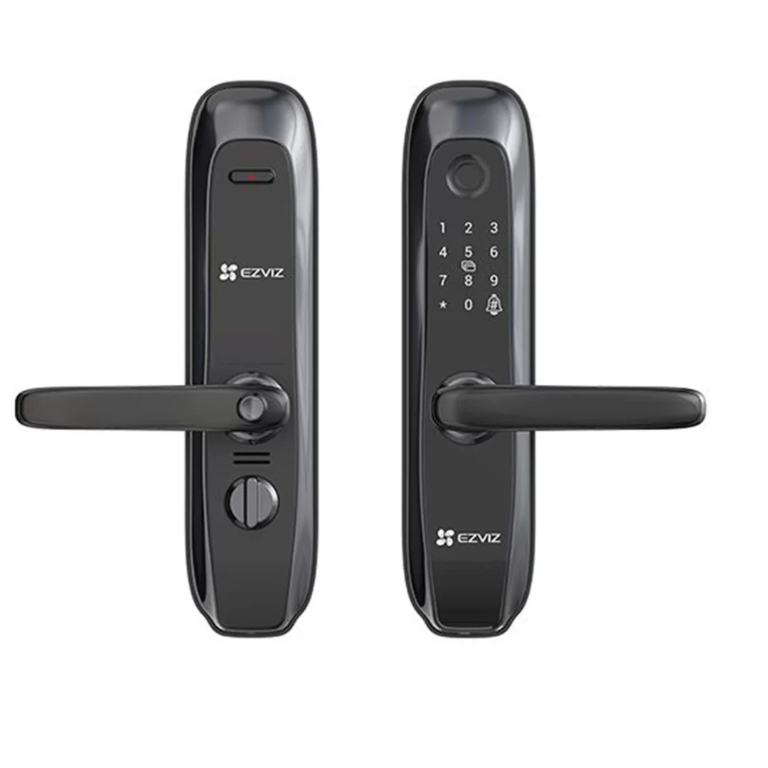 VIZ-CS-L2S-11FCP - CS-L2S-11FCP CERRADURA SMART CON HUELLA, CÓDIGO, LLAVE Y TARJETA, EZVIZ