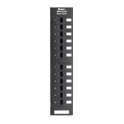 PAND-DP12688TGY - DP12688TGY PATCH PANEL 12 PUERTOS CAT.6 P/MONT PARED