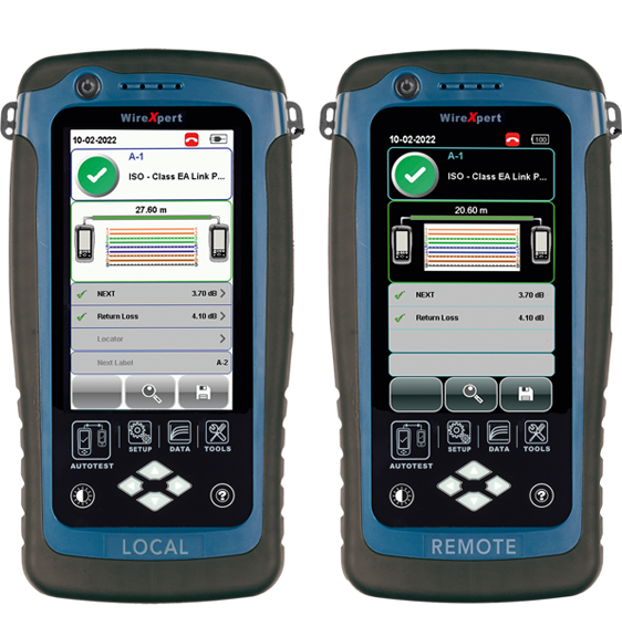 SOFT-WX500-CU - WX500-CU  KIT CERTIFICADOR DE CABLE 500 MHz, XPERT 