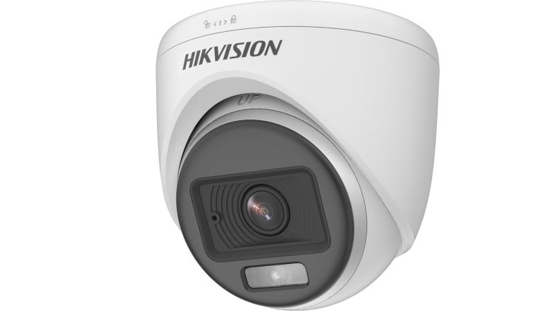 HIK-DS-2CE70KF0T-PFS - HIK-DS-2CE70KF0T-PFS CAMARA ANALOGA TORRETA 3K LENTE FIJO IR 20M CON AUDIO IP67 COLOR VU METAL