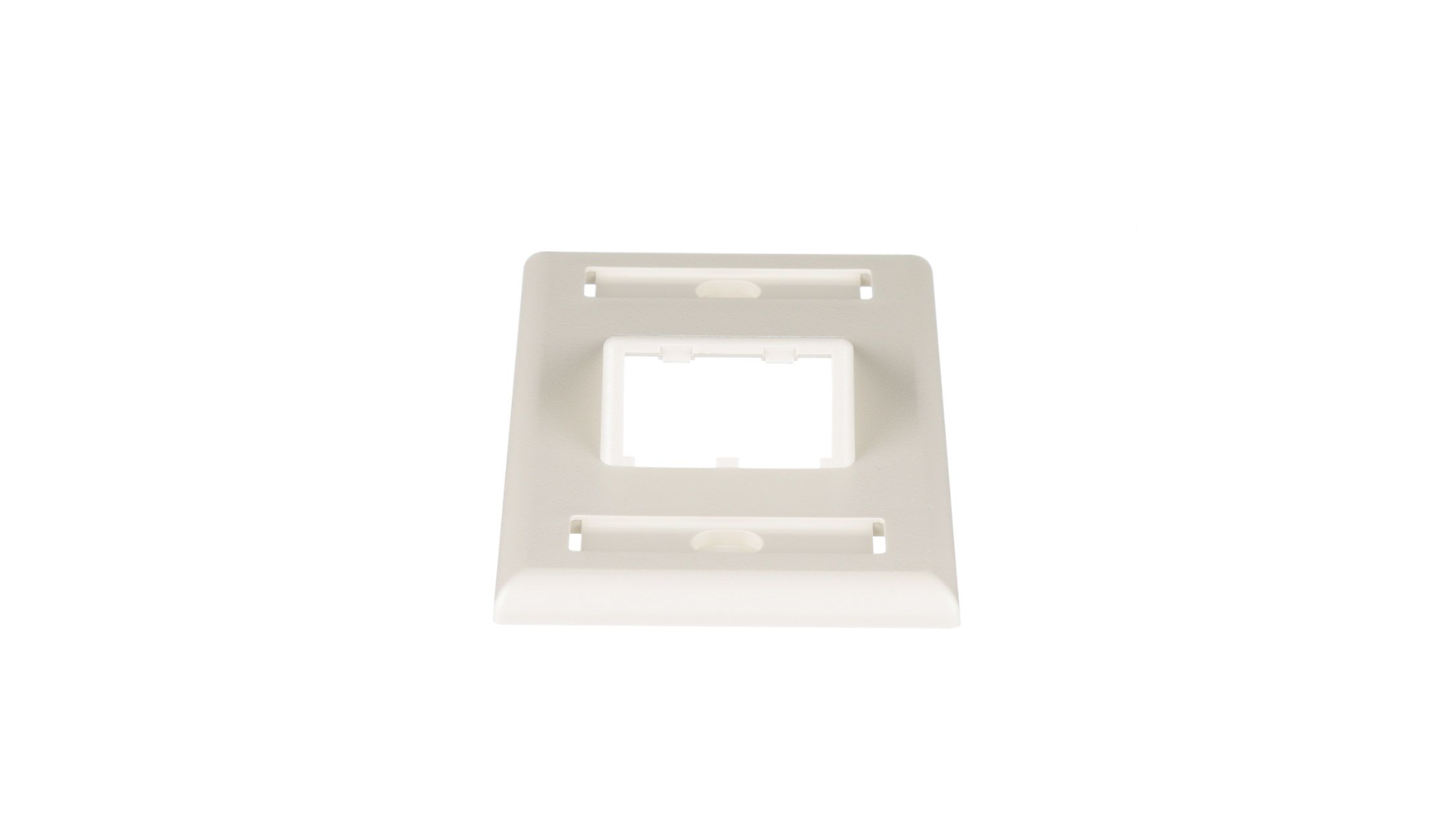 PAND-CFPSL2IWY - CFPSL2IWY PLACA ANGULADA P/2 DADOS MINICOM, BLANCO HUESO,CLASSIC PANDUIT