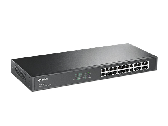 TL-SG1024 - SG1024 SWITCH 24 PTOS 10/100/1000 NO ADMIN MONTAJE EN RACK