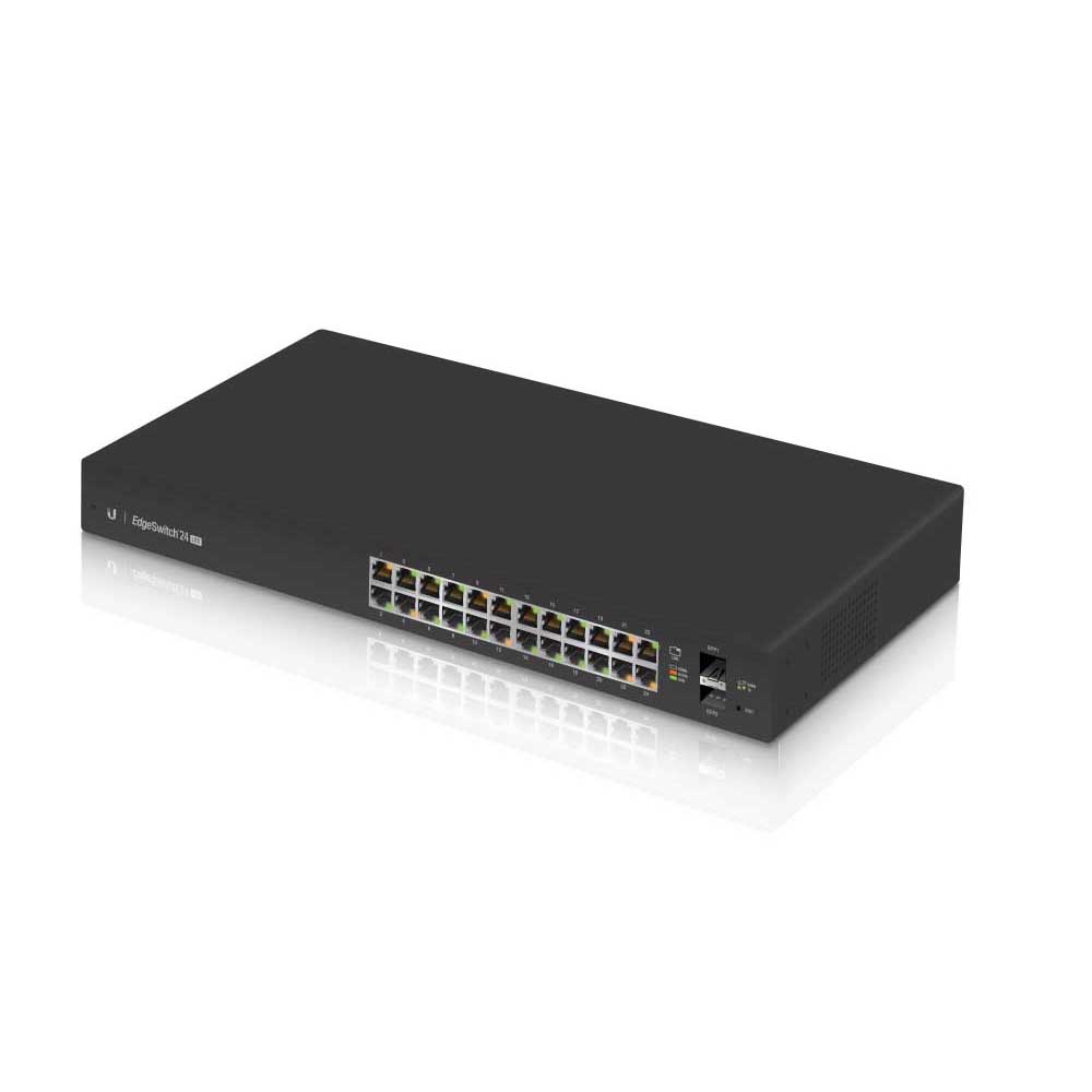UB-ES-24-LITE - ES-24-LITE SWITCH EDGE 24PTOS GIGABIT RJ45, 26Gbps, NO POE, UBIQUITI