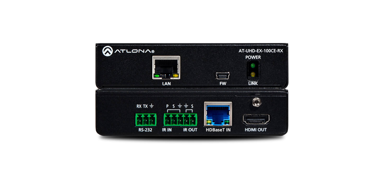 ATL-UHD-EX-100CE-RX - UHD-EX-100CE-RX EXTENSOR 4K/UHD HDMI 100M HDBaseT 60Hz ATLONA