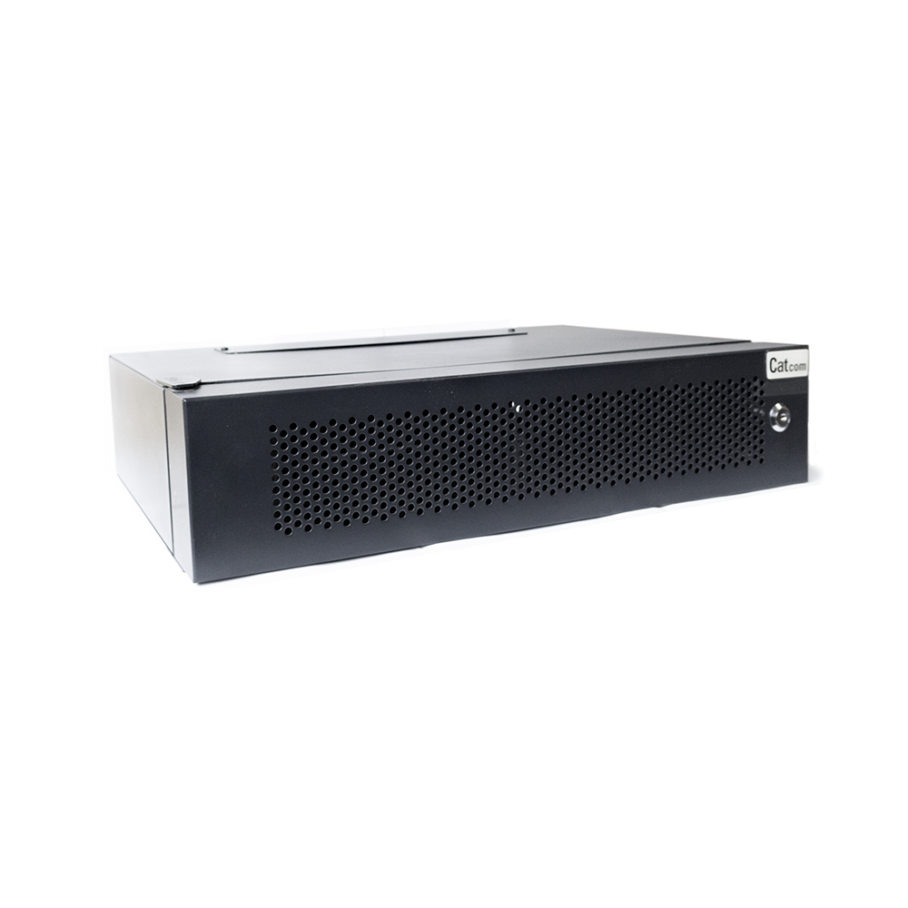 CAT-SMP5302 - SMP5302 GABINETE PARA DVR 2RU 510X300100MM VENTANA MESH