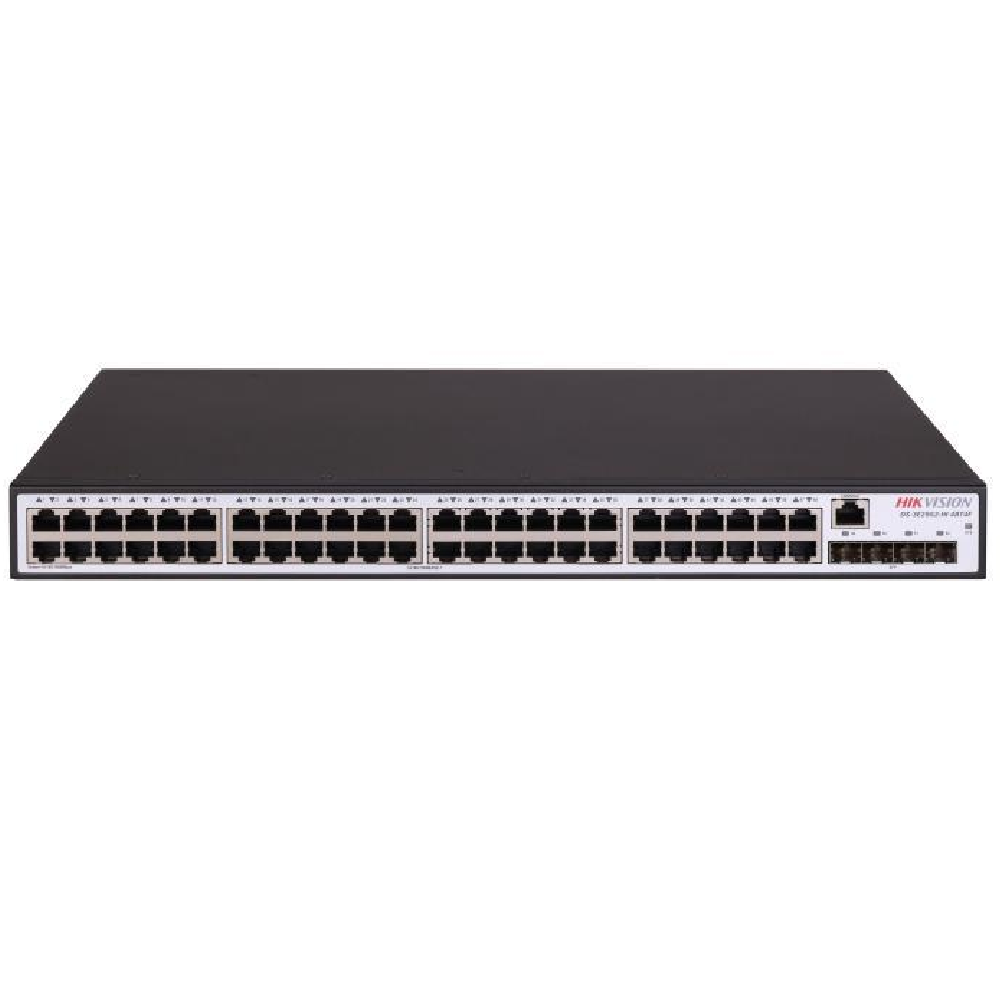 HIK-DS-3E2552-HI-48T4F - DS-3E2552-HI-48T4F SWITCH ADMIN. 48 PTS 10/100/1000 + 4 SFP 1GB L2+ Y L3 LITE HIKVISION