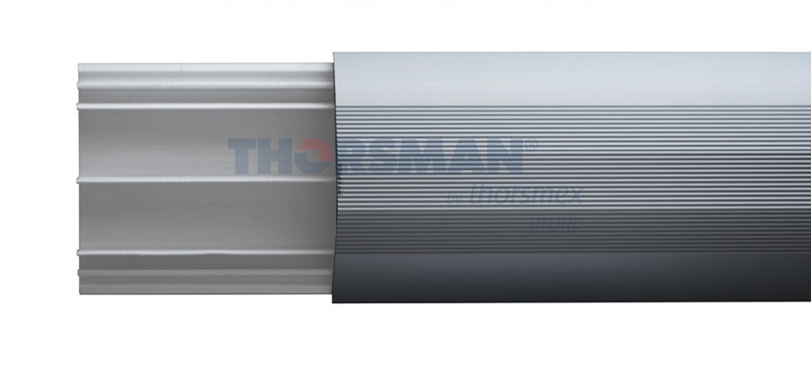 THOR-8802-80300 - 8802-80300 CANAL DE PISO BASE PVC Y TAPA DE ALUMINIO 2.5 MTS