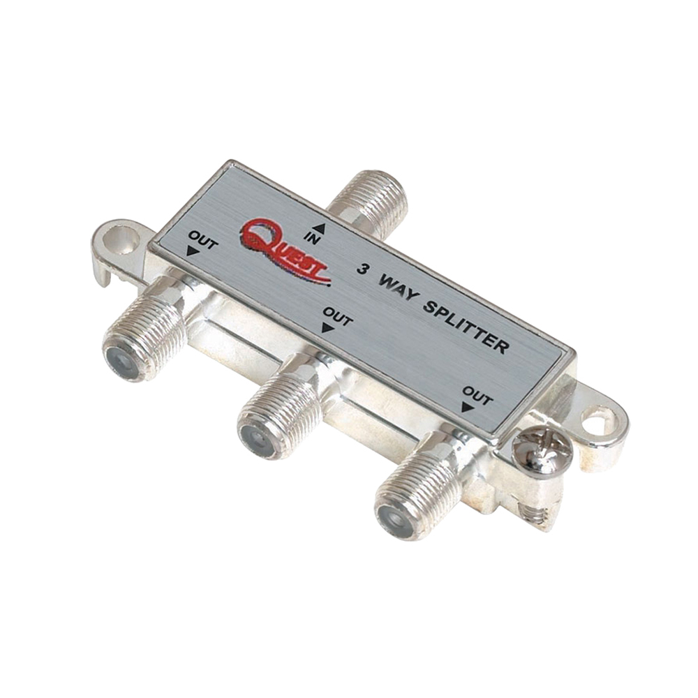 Q-VSP-2320 - VSP-2320 CABLE TV HORIZONTAL SPLITTER 1 GHZ 3 WAY QUEST