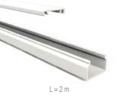 BASOR-2-1126 - 2/1126 CANALETA PVC 16X25 BLANCA