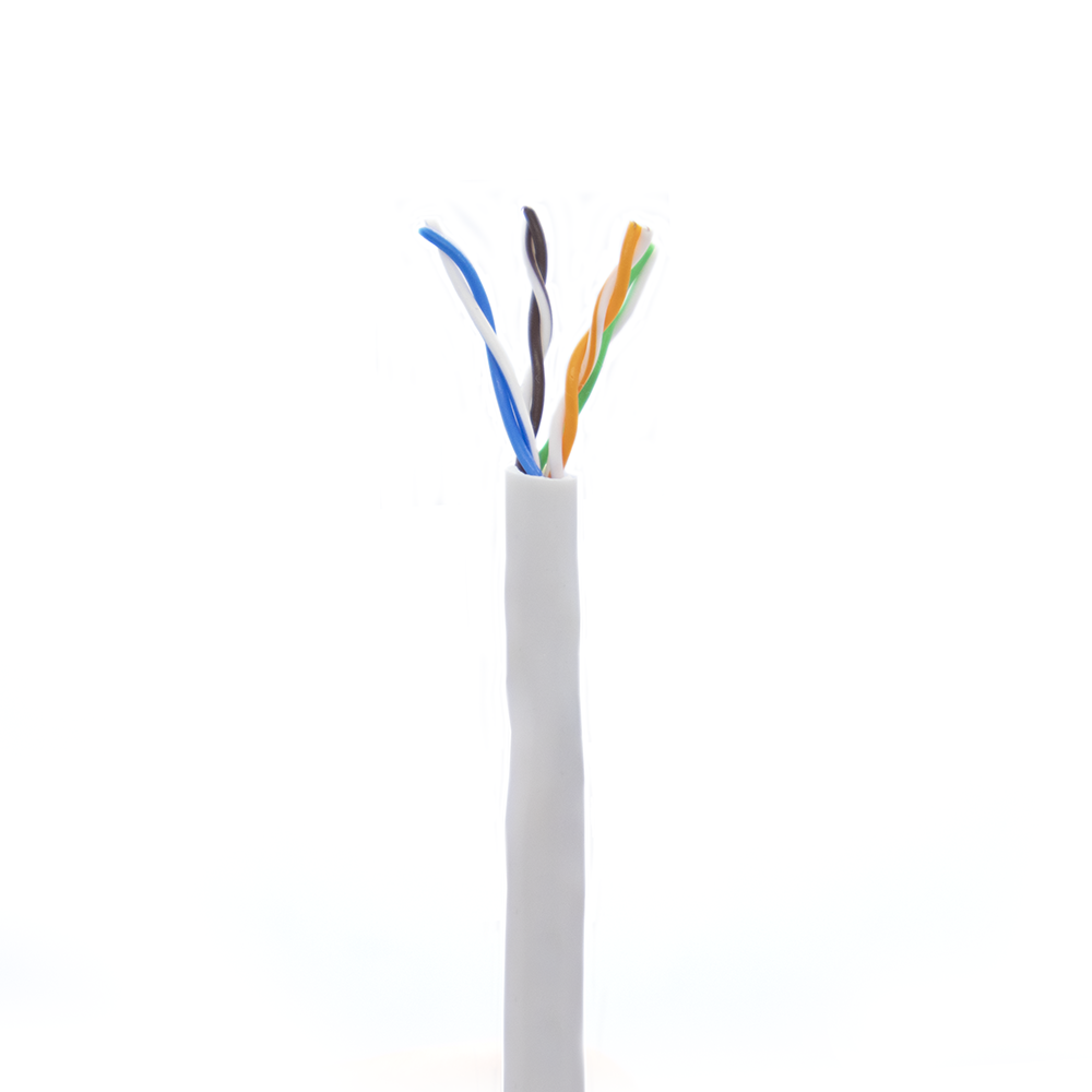 CAT-UTP-5009LA - UTP-5009LA CABLE UTP CAT5E 4 PARES 24 AWG SOLIDO COLOR GRIS (LA888071711101), CATCOM