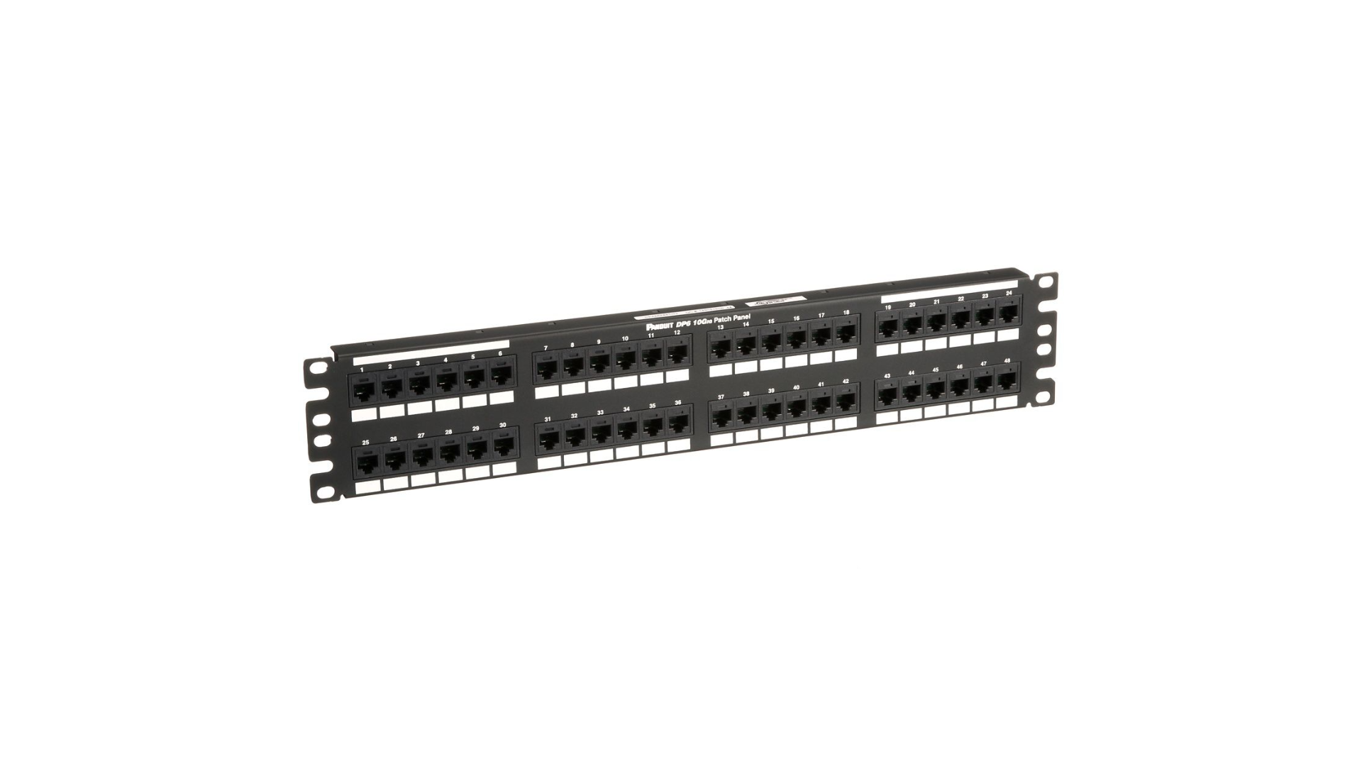 PAND-DP486X88TGY - DP486X88TGY PATCH PANEL 48 PTS CAT 6A PLANO 2RU