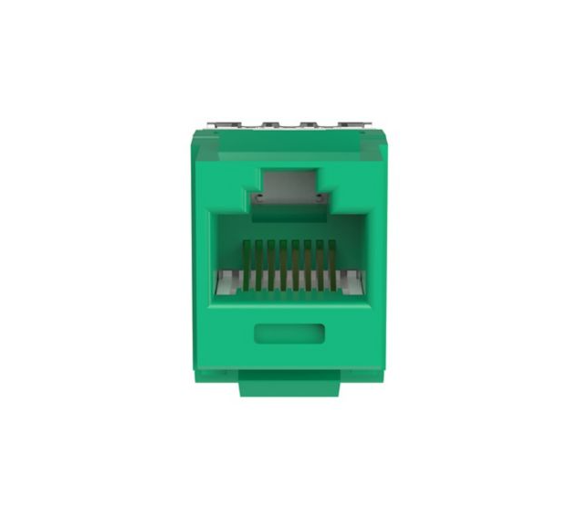 PAND-NK688MGR - NK688MGR KEYSTONE JACK  VERDE CAT6 NETKEY