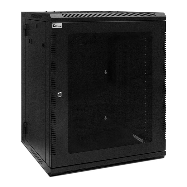 CAT-SMB6518 - SMB6518 GABINETE DE PARED ABATIBLE 600X550X18U NEGRO