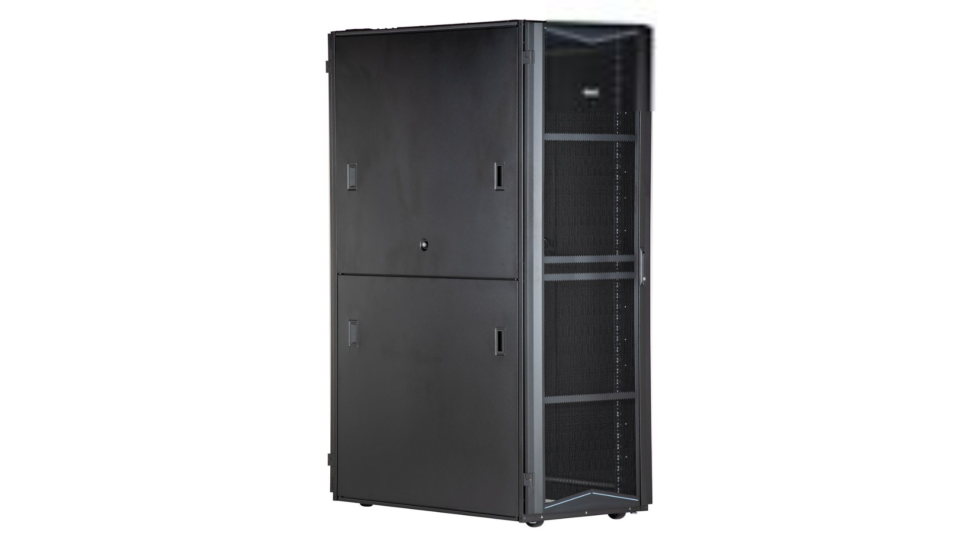 PAND-XG64212BS0001 - XG64212BS0001 FlexFusion Cabinet,600mm x 42RU x 1070mm,Black,Hardware Mount Rail,Top Cap w/ Brush