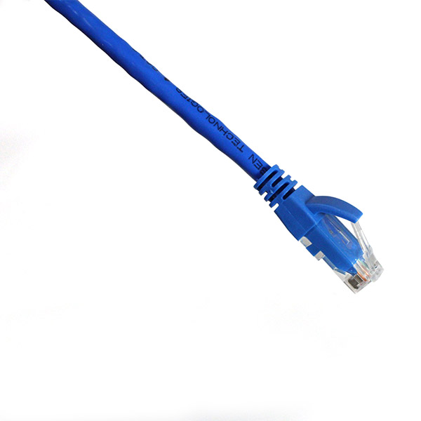 CAT-PC5-2025 - PC5-2025 PATCH CORD CAT5E 25FT COLOR AZUL C/BOTITA TERMOMOLDEADA, CATCOM