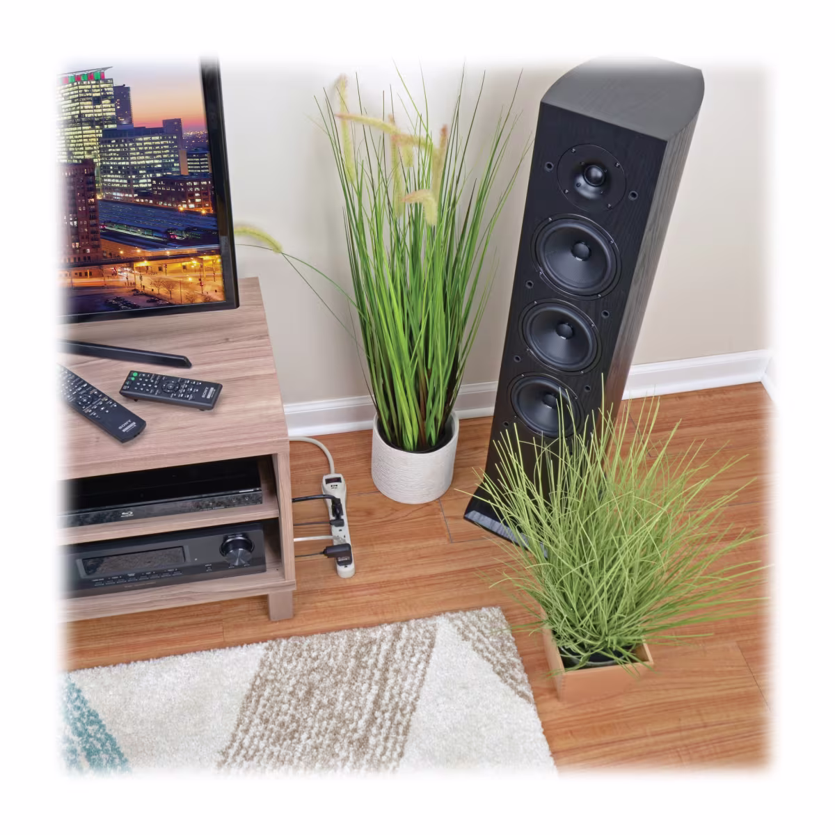 TLP602 Regleta multitomas con supresor de picos 6 salidas Nema5-15R, cordón de 0.60M