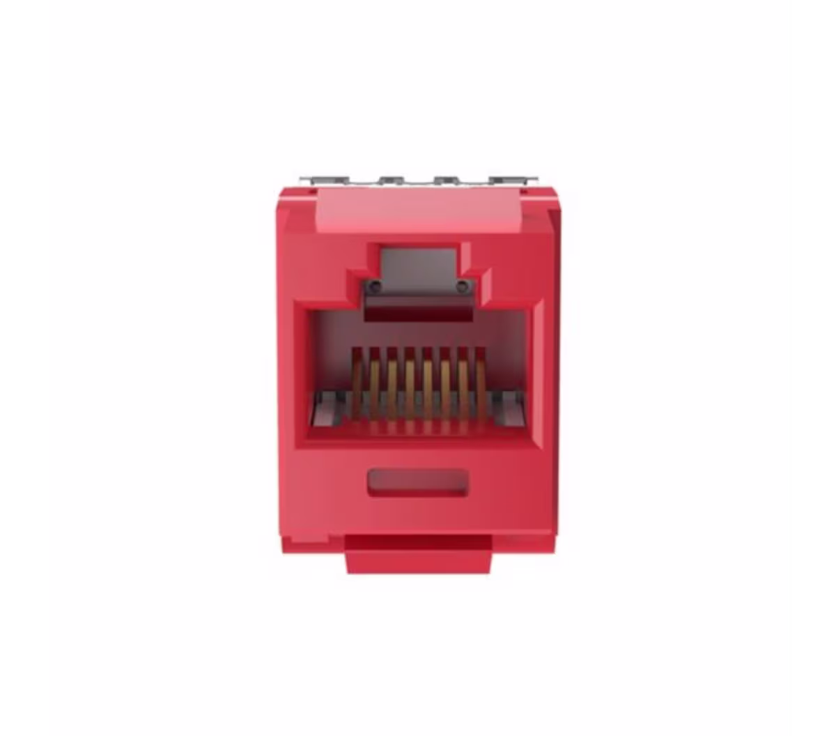 NK688MRD MODULO KEYSTONE JACK CAT. 6 ROJO, NETKEY