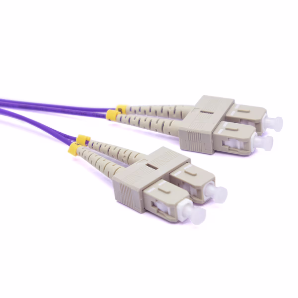 SP/SP5OM4202M PATCH CORD DE FIBRA OPTICA SC/SC DUPLEX OM4 MULTIMODO 2MTS, CATCOM