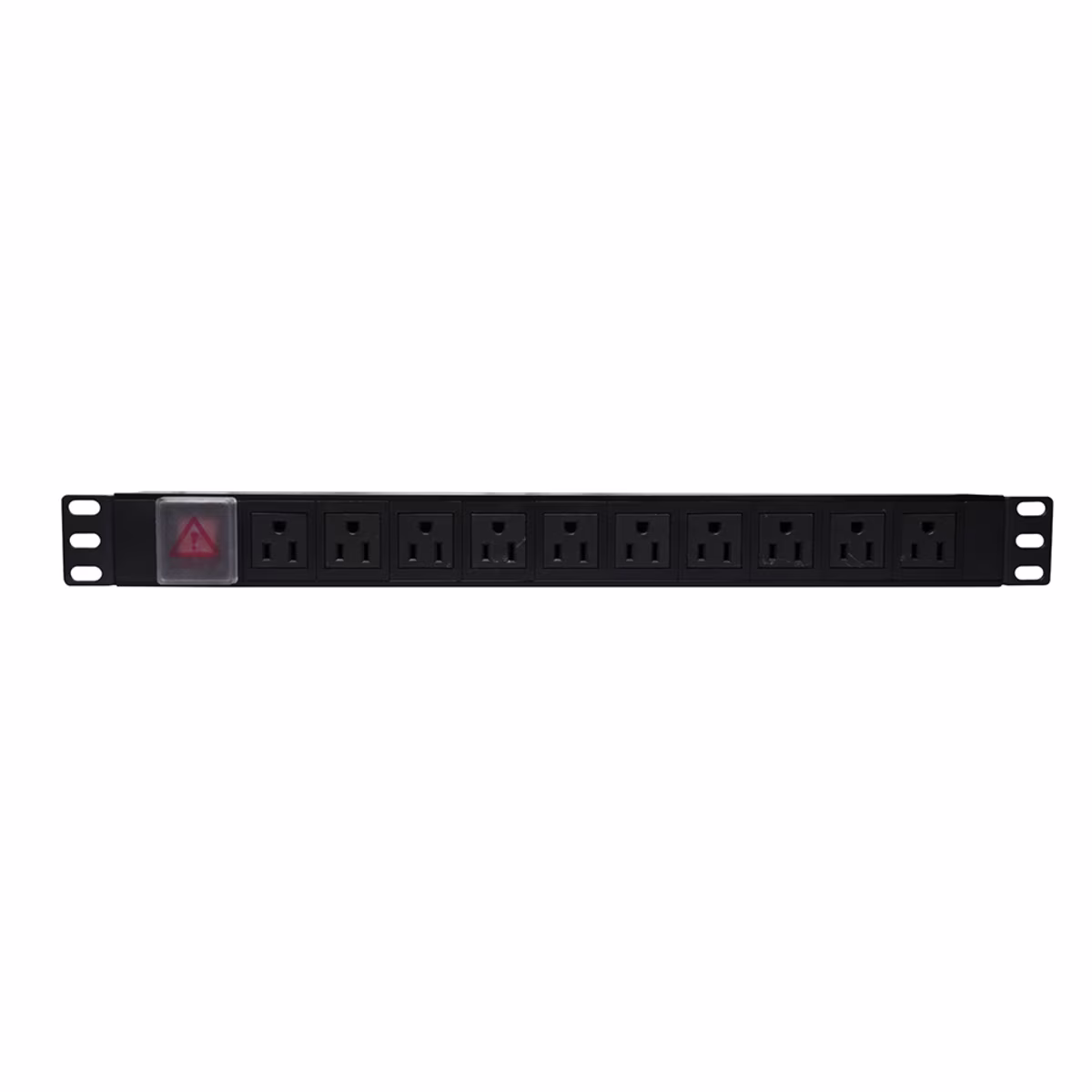 HPS-E10P PDU RACKEABLE HORIZONTAL 120V/15A (10) 5-15P 1RU, CATCOM
