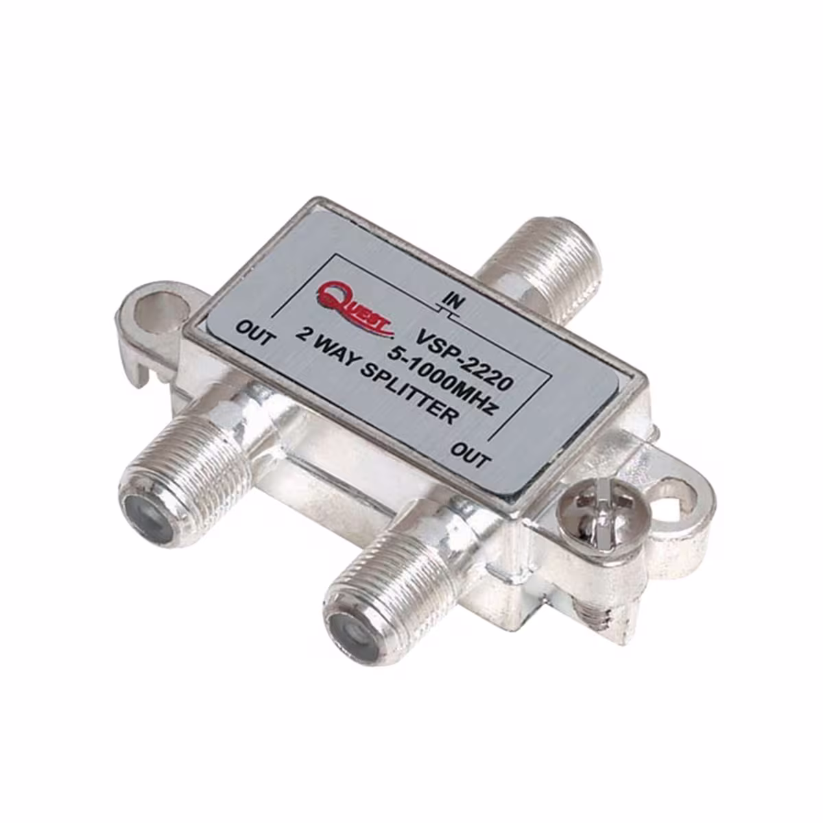 VSP-2220 CABLE TV HORIZONTAL SPLITTER 1 GHZ 2 WAY QUEST