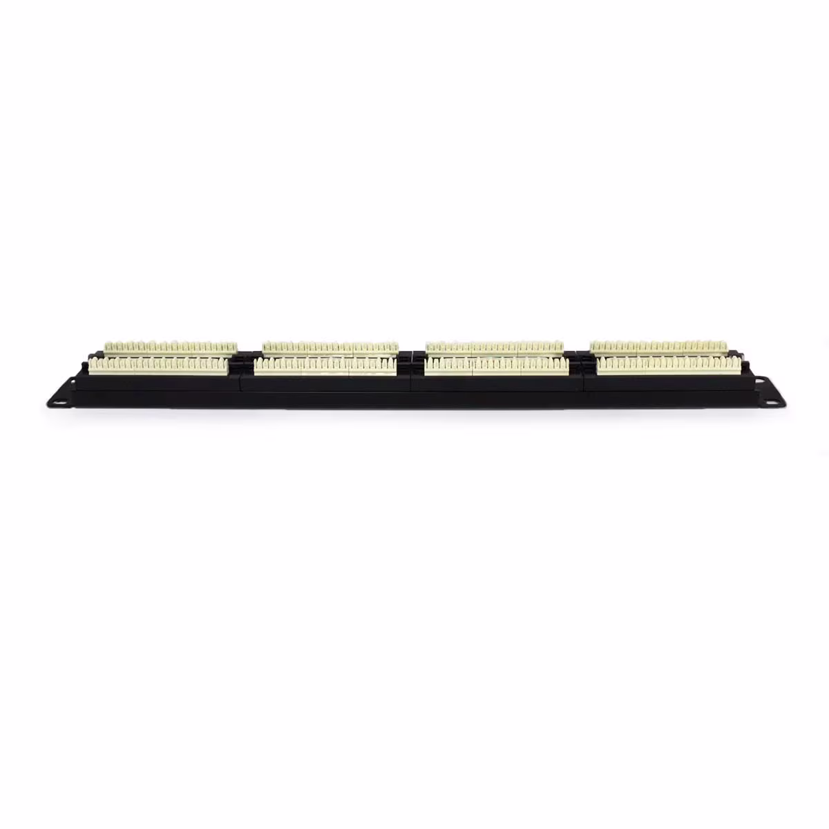 PP5024 PATCH PANEL CAT5E 24 PUERTOS, BLOCK 110 C/BARRA DE ALIVIO, CATCOM