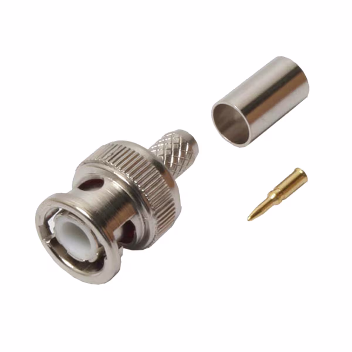 Q-CBN-3110 CONECTOR 3PC. BNC MACHO RG59/62 PVC