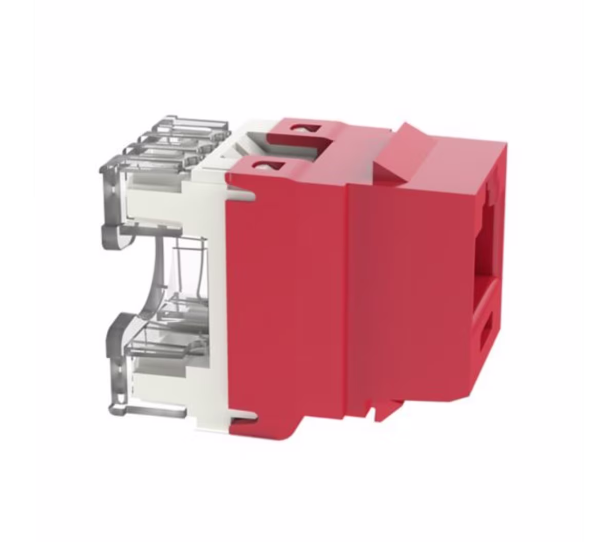 NK688MRD MODULO KEYSTONE JACK CAT. 6 ROJO, NETKEY