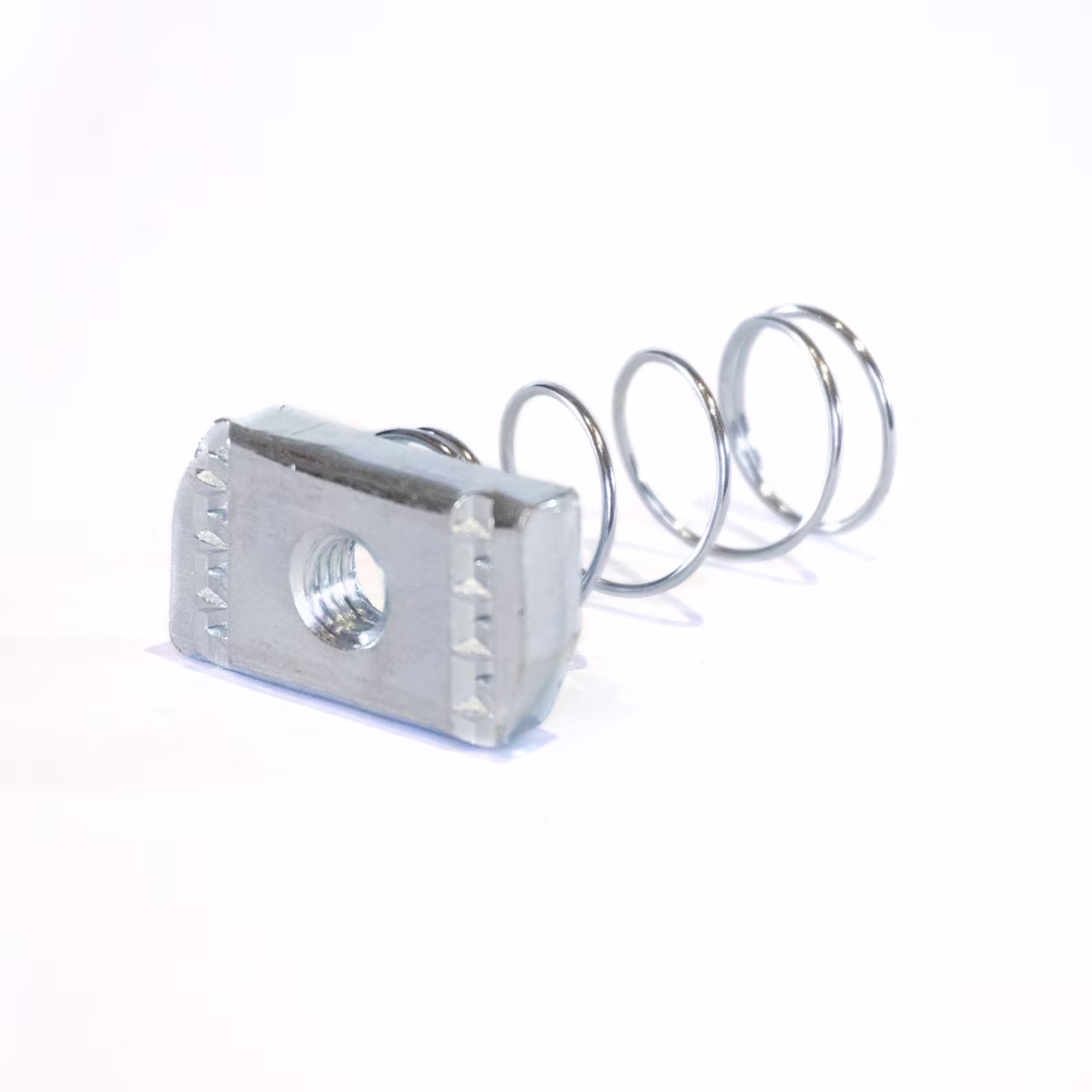  TUERCA CON RESORTE (MUELLE) 1-4" P-PERFIL TIPO STRUT 