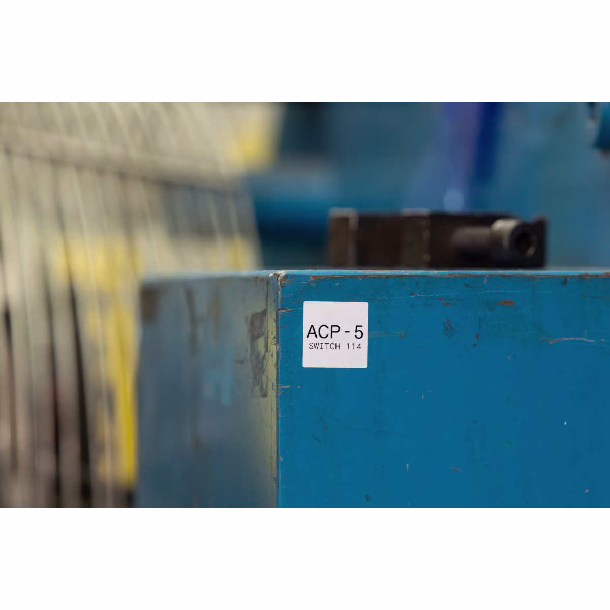 M-7-422 CARTUCHO DE ETIQUETAS POLIESTER 0.5inH x 0.5inW NEGRO S/BLANCO BRADY