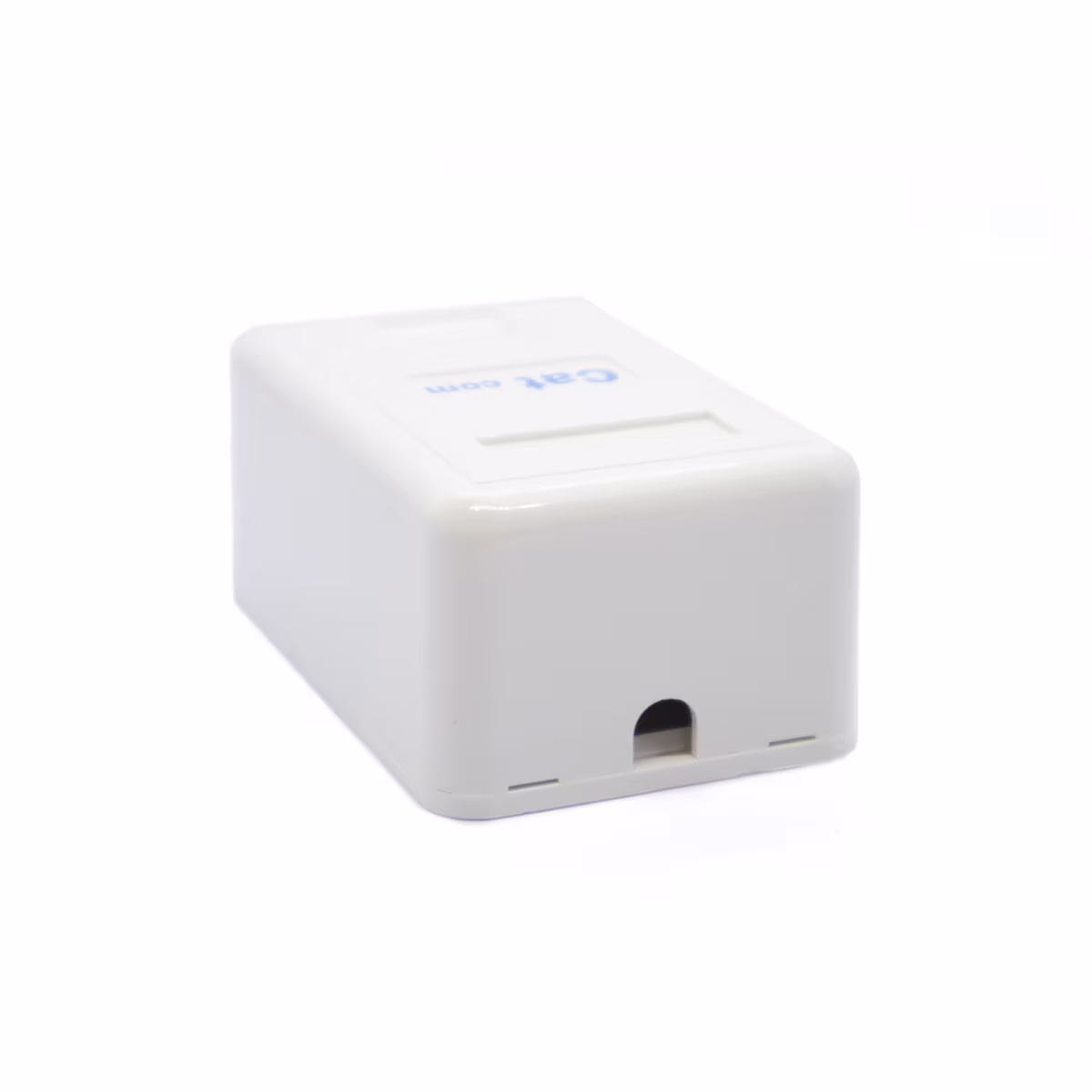 SB0-0101 ROSETA DESCARGADA DE 1 PUERTO COLOR BLANCA, CATCOM