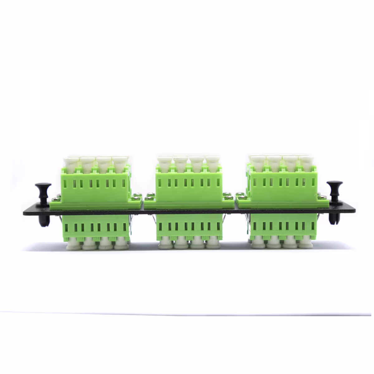 ODF-LCD12SM PLATINA CON 12 ADAPTADORES LC/APC DUPLEX, CATCOM