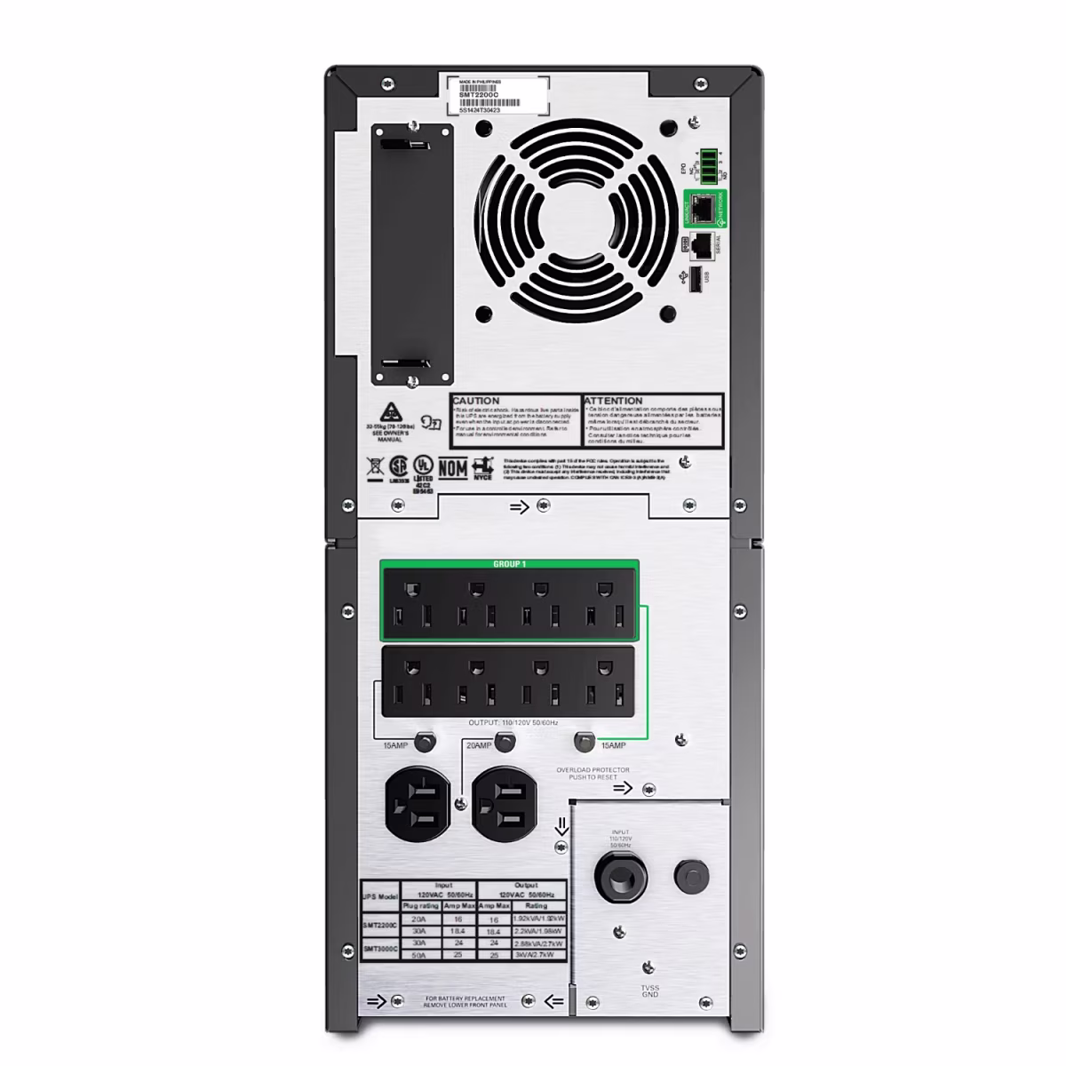 SMT2200C APC SMART-UPS 2200VA LCD 120V WITH SMARTCONNECT
