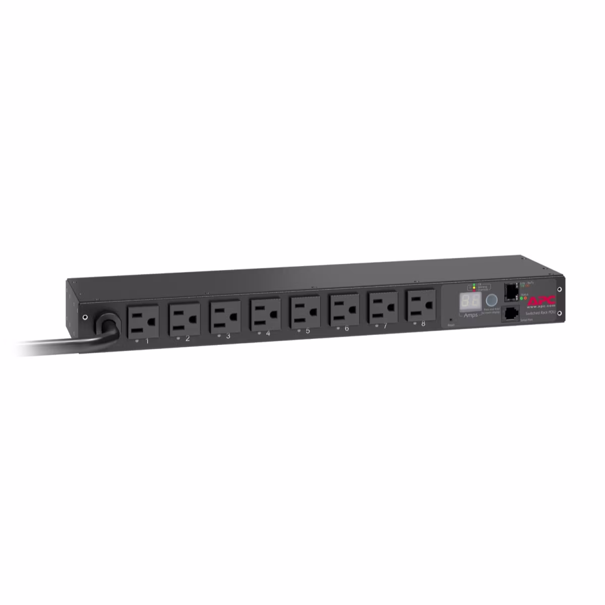 AP7900B PDU RACKEABLE 15A, 100/120V, (8)NEMA 5-15P 1U (SWITCHADO) APC
