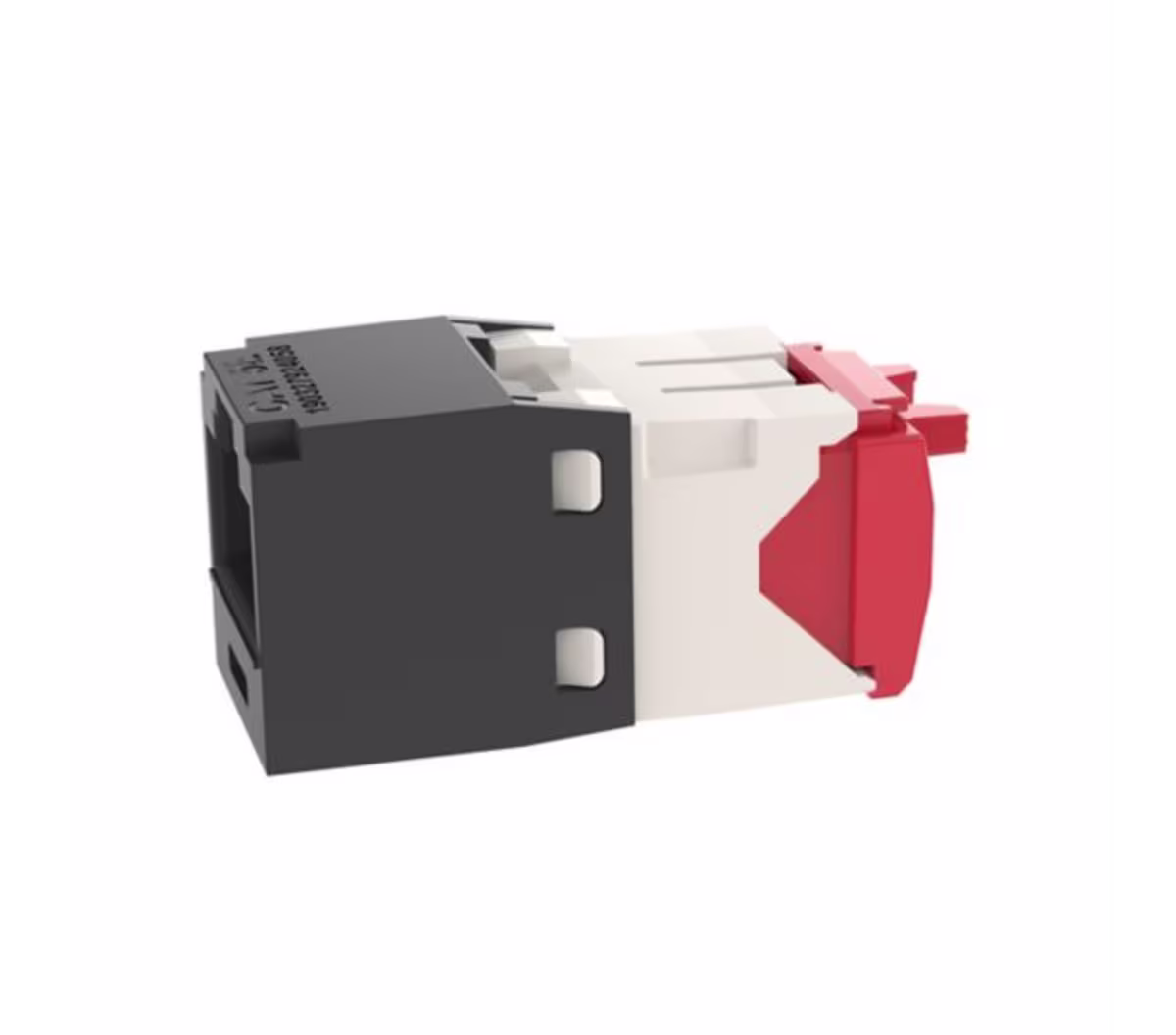 CJ5E88TGBL INSERTO KEYSTONE JACK CAT 5E  NEGRO MINICOM