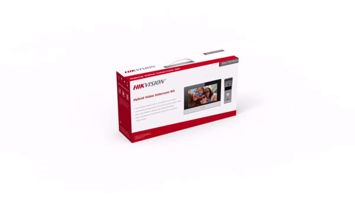 DS-KIS303-P(O-STD)INTERCOM HIKVISION TIMBRE + PANTALLA HIKVISION