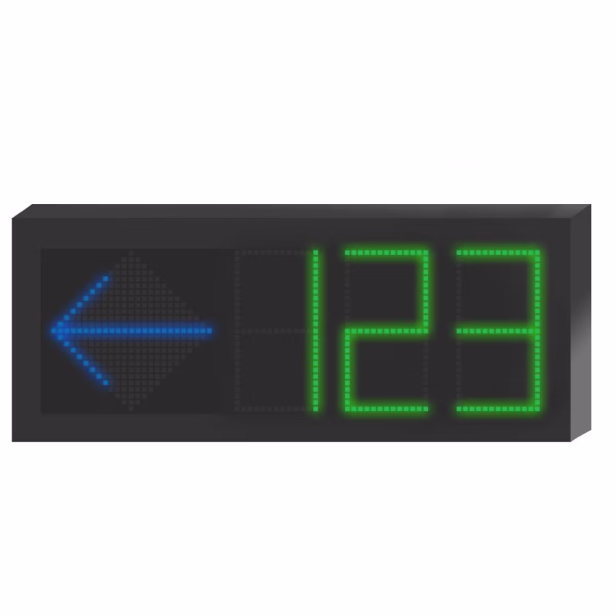 HIK DS-TVL121-3-5D Pantalla Guía Parking Inteligente