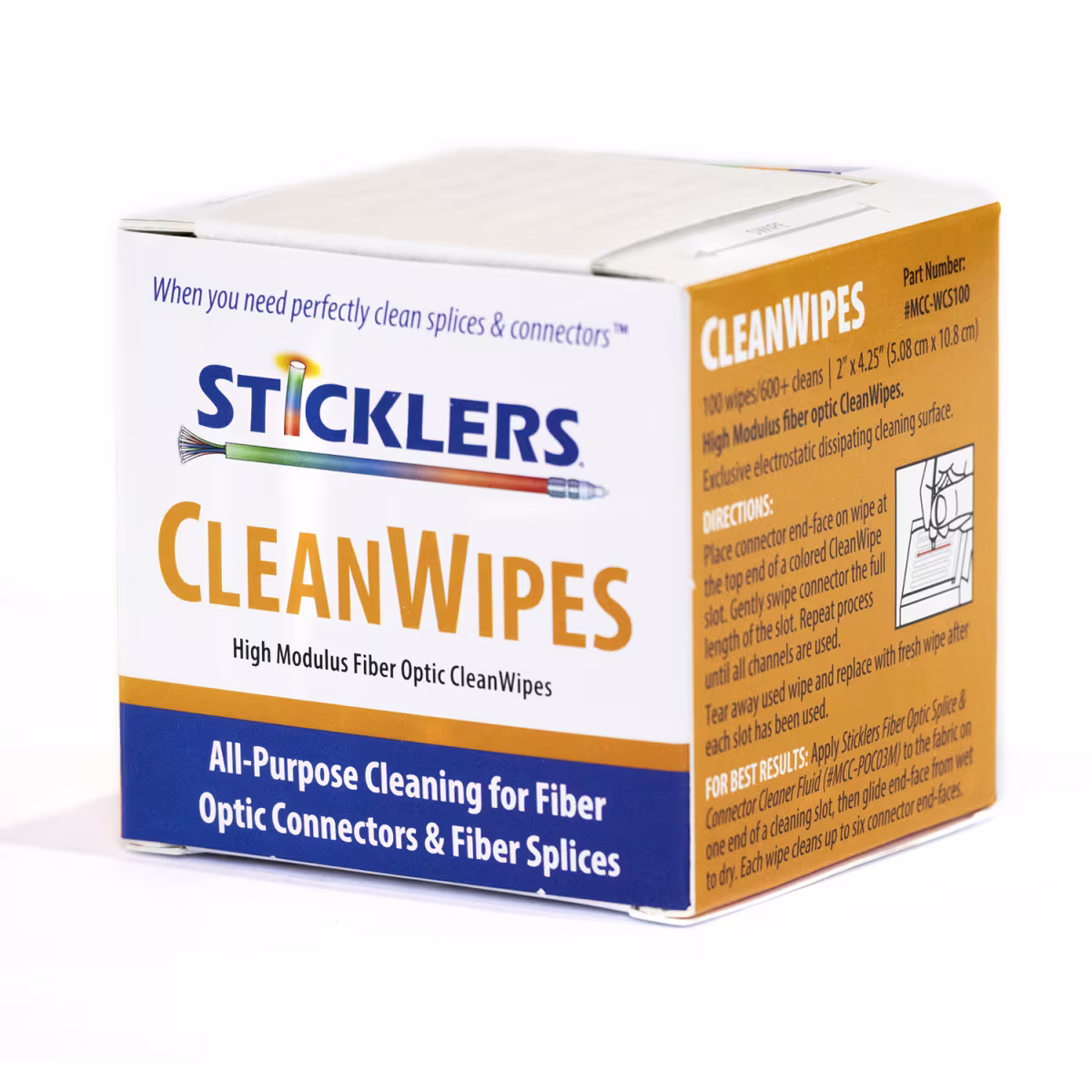 M-14-MCC-WCS1 CUBITO CON PAÑOS LIMPIADORES PARA FIBRA